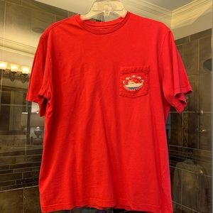 Small Red Vineyard Vines Short Sleeve Tshirt